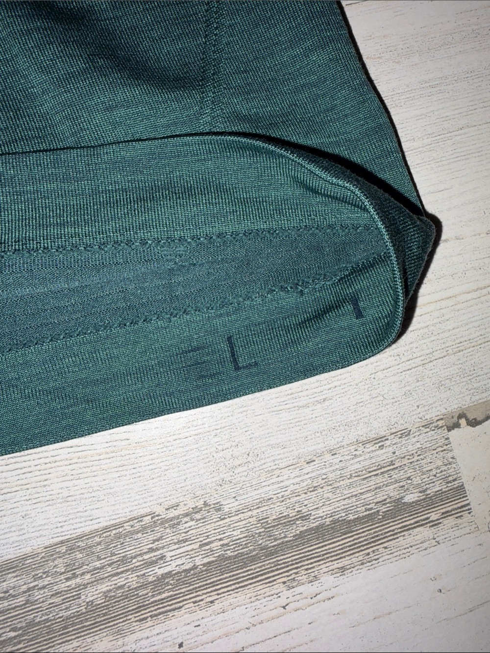 lululemon athletica Men's Teal Quarter-Zip Pullover Size Large - Picture 9 of 10